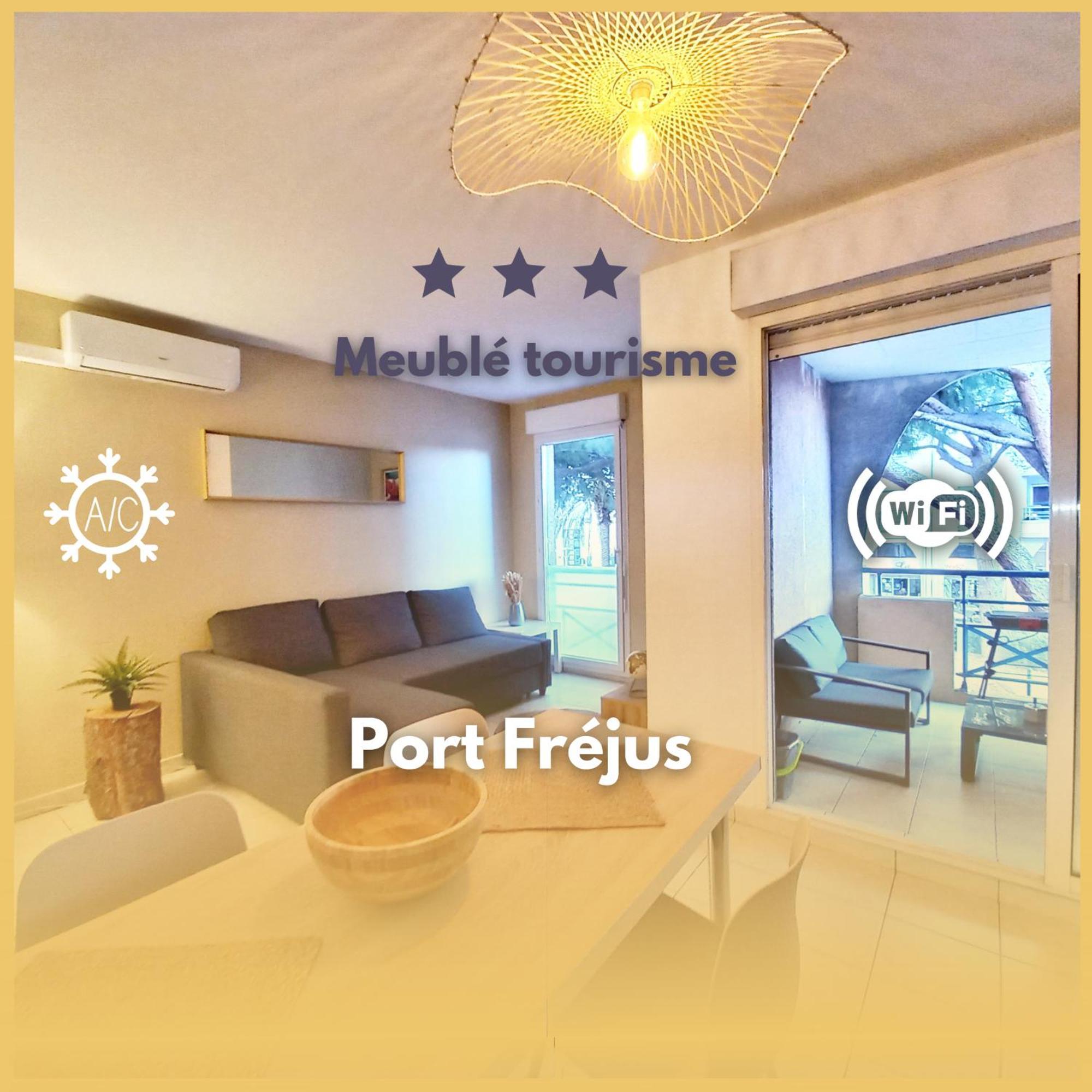 Port Frejus - Tout A Pied - Wifi - Clim Екстер'єр фото